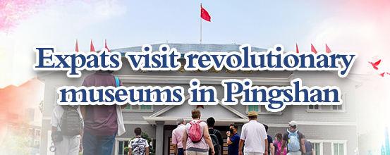 Expats visit revolutionary museums in Pingshan