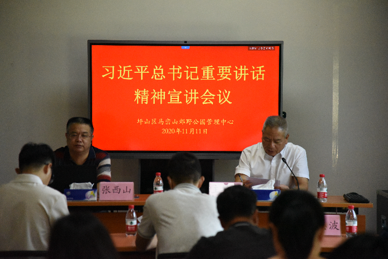 张西山教授进行宣讲