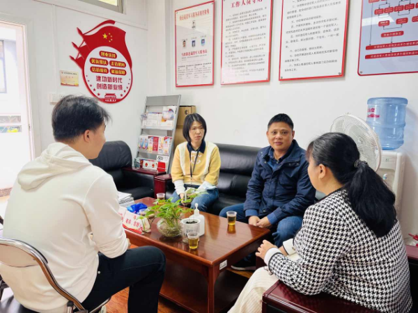 坪山区退役军人服务中心走访调研马峦街道退役军人服务站