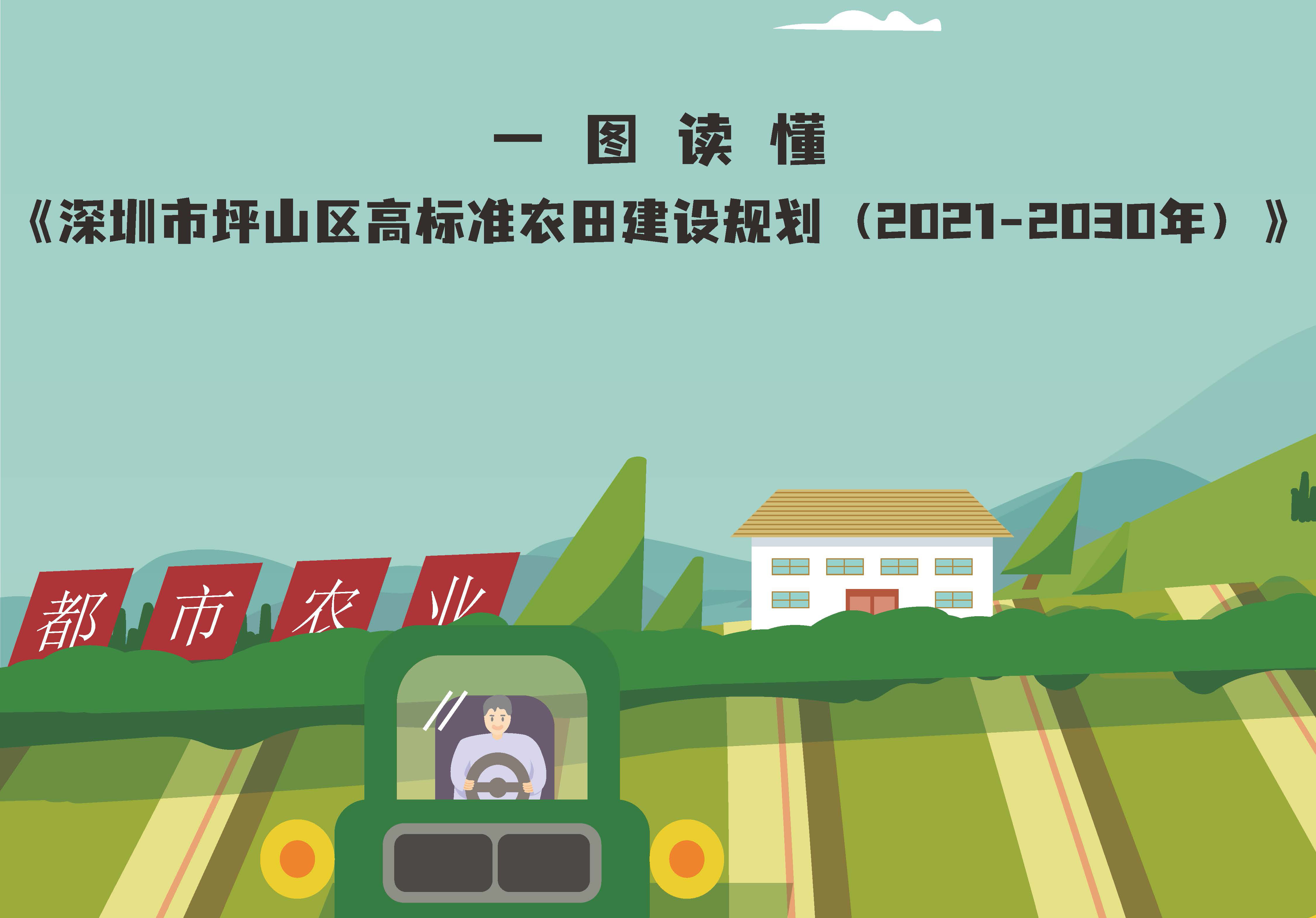 一图读懂|《深圳市坪山区高标准农田建设规划（2021—2030年）》