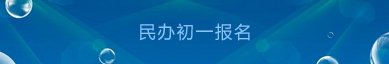 民办初一报名