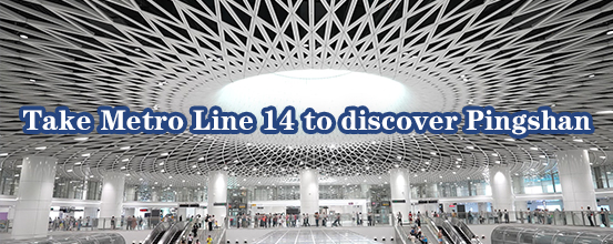 Take Metro Line 14 to discover Pingshan