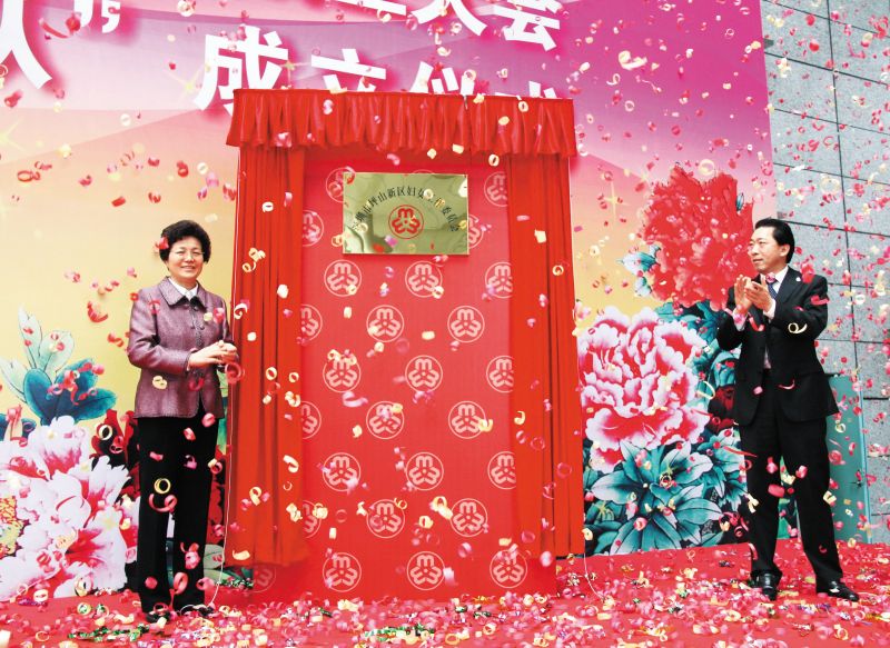 坪山新区妇女工作委员会成立大会暨“和谐坪山·巾帼服务队”成立仪式