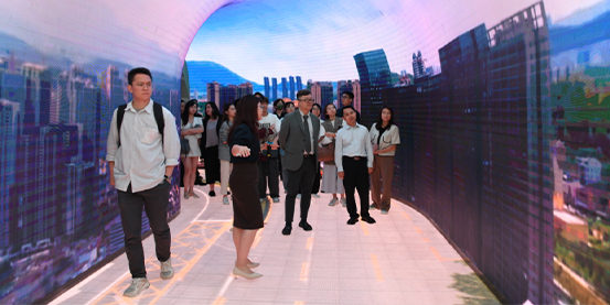 CityU holds roadshow in Pingshan