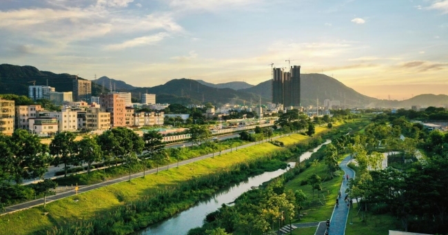 坪山河图片