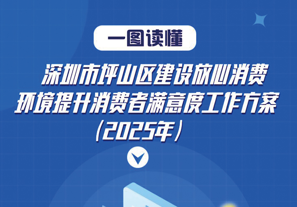 一图读懂|《深圳市坪山区建设放心消费环境 提升消费者满意度工作方案（2025年）》