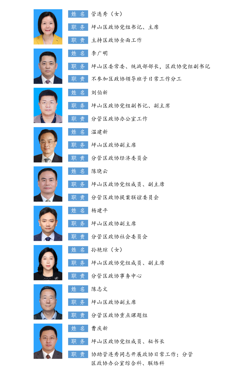 政协领导