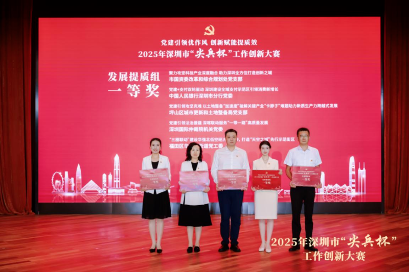 获奖合照