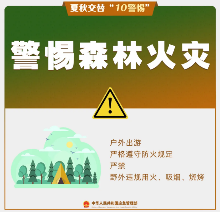 夏秋交替“10警惕”