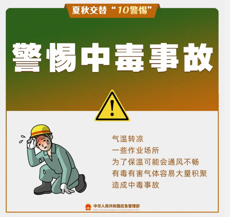 夏秋交替“10警惕”