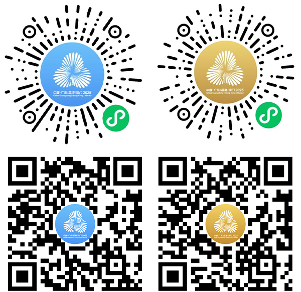 Scan the QR codes and miniprogram codes to buy Games tickets.