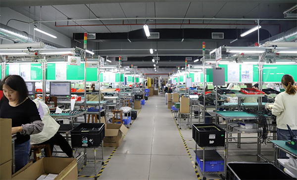 A factory at the Pingshan New Energy Automobile Industrial Park.