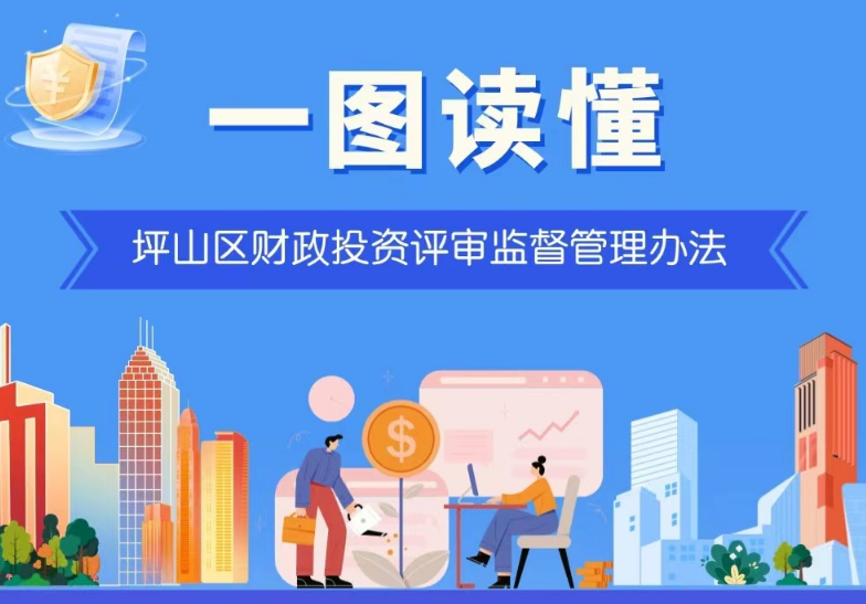 一图读懂 |《坪山区财政投资评审监督管理办法》