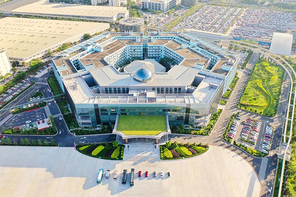 The BYD headquarters in Pingshan District. File photo