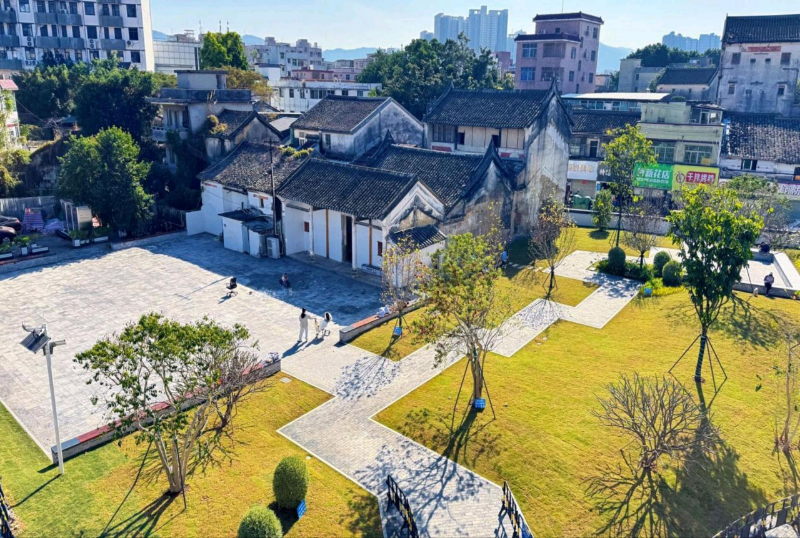 文武帝宫口袋公园