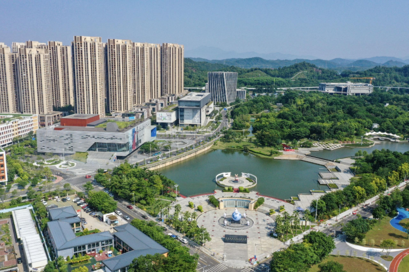 坪山中心公园图