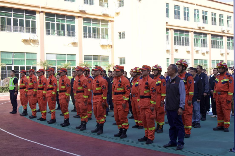 坪山区坪山街道森林防灭火护林员队伍成立仪式