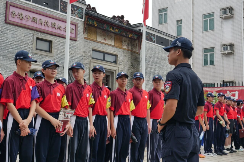 深港同心,青春同行——坪山少年警营赴港交流访问活动纪实 沙头角纪念馆.jpg