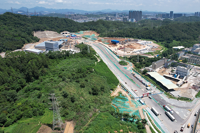 宝坪路航拍图